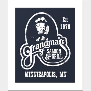 Grandmas Saloon and Grill Posters and Art